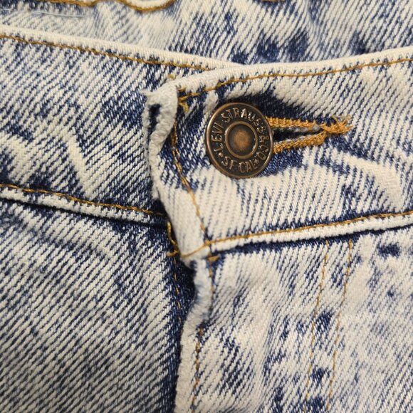 Levis 545 Vintage Men's Relaxed Fit Jeans W40 L32 Stained 90s - Picture 7 of 16